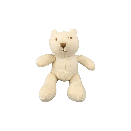 Gentle Cream - Colored Teddy Bear