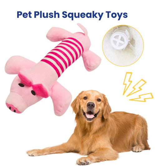 Cute Squeaky Plush Pet Toys