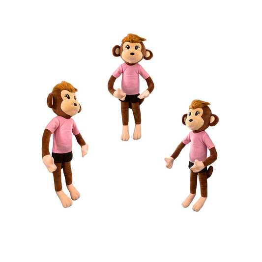 Flexible Monkey Plush Toy