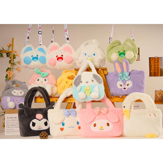 Adorable Plush Handbags Collection