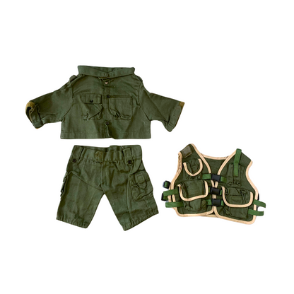 Camouflage doll Costume